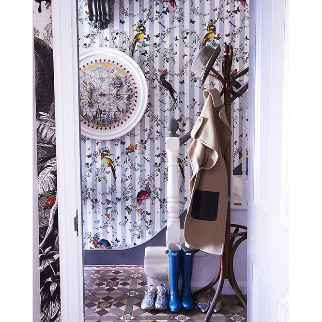 KRISTJANA S WILLIAMS STUDIO / Lear Stripe Wallpaper WAP0010【3パネル1セット】