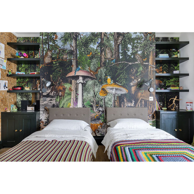 KRISTJANA S WILLIAMS STUDIO / The Black Forest Wallpaper Mural WAP0034【4パネル1セット】