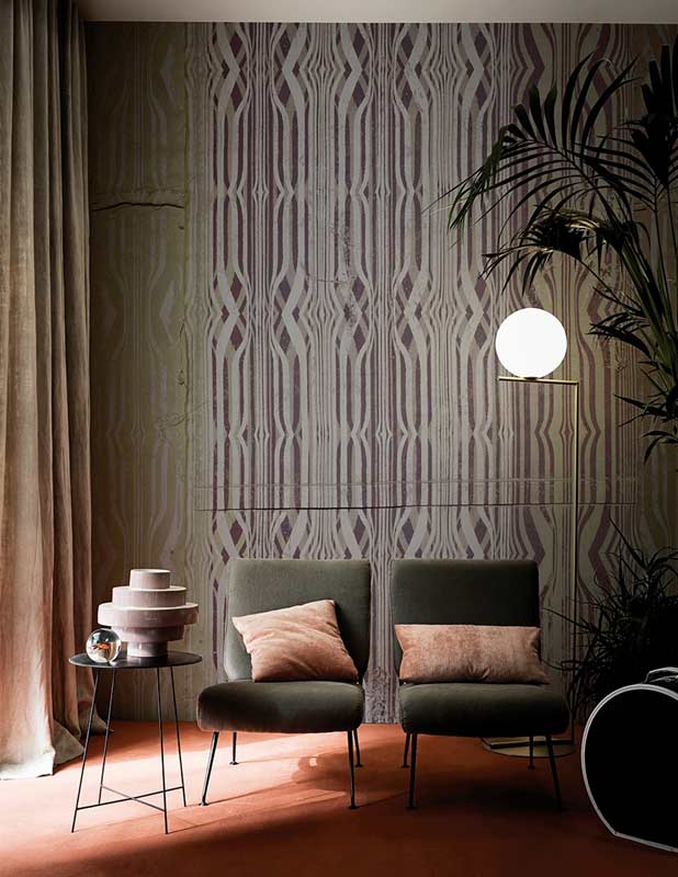 Wall&deco / Contemporary Wallpaper 2016 Draga Obradovic + Aurel K. Basedow  APLOMB WDAP1601