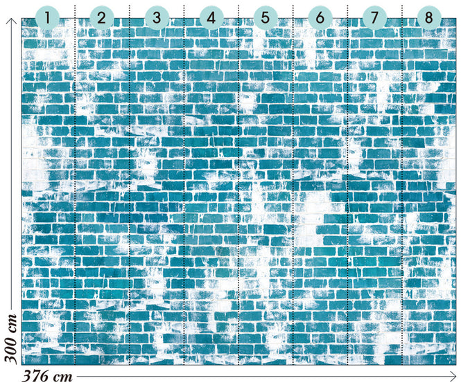 Wall&deco / Life 12 Blue limit / WDBL1201