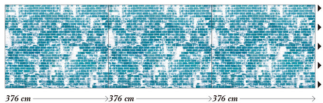 Wall&deco / Life 12 Blue limit / WDBL1201