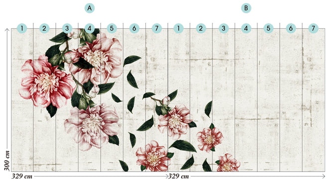 Wall&deco / Life 12 Cascade / WDCA1201