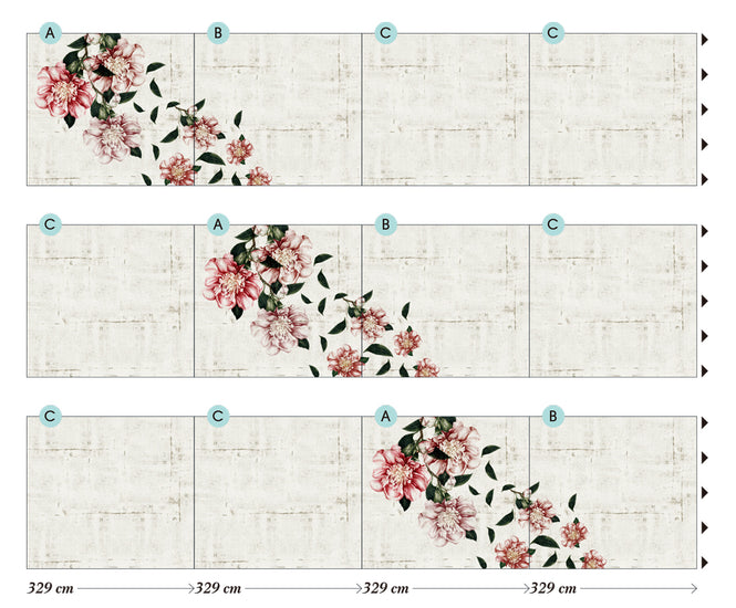 Wall&deco / Life 12 Cascade / WDCA1201