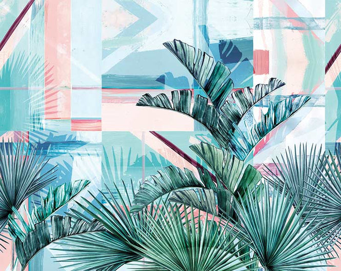 Wall&deco / Contemporary Wallpaper 2016 Maria Gomez Gonzales FLORIDITA WDFR1602