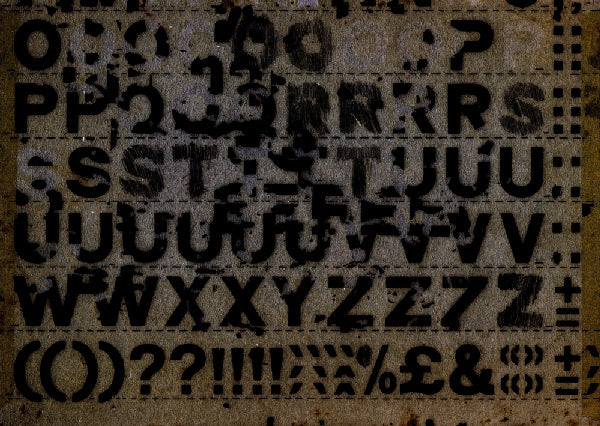 Wall&deco / Life 14 Letra-Set / WDLS1401