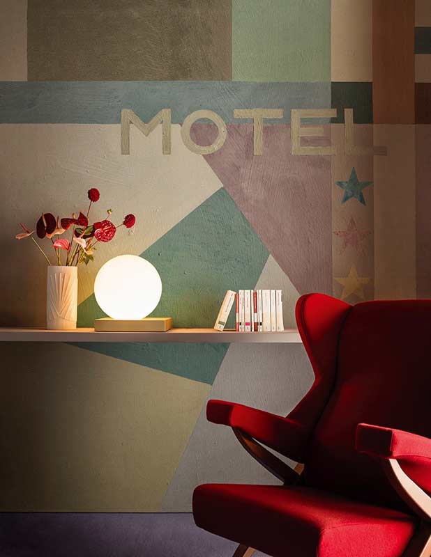 Wall&deco / Contemporary Wallpaper 2016 Eva Germani MOTEL FUTURISTE WDMF1601