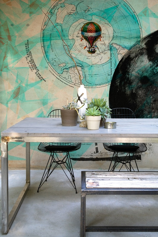 Wall&deco / Life 13 Man on the Moon / WDMM1301