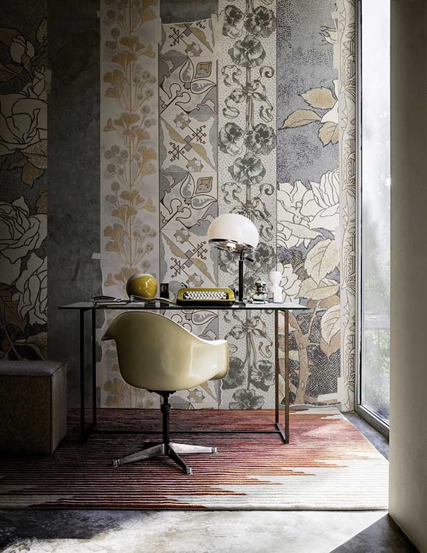 Wall&deco / Contemporary Wallpaper 2016 4P1B PEACOCK WDPK1601