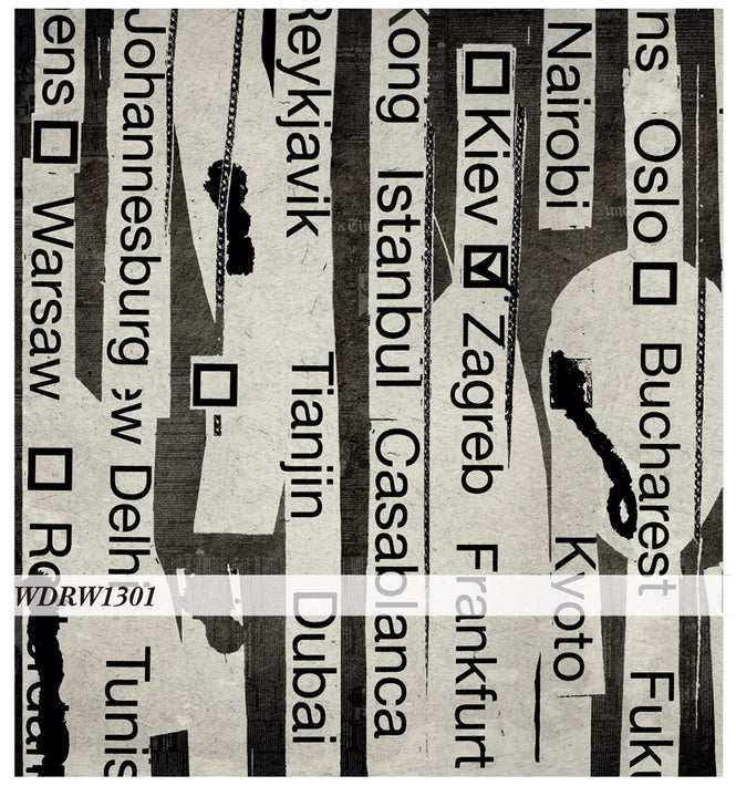 Wall&deco / Life 13 Round the World / WDRW1301