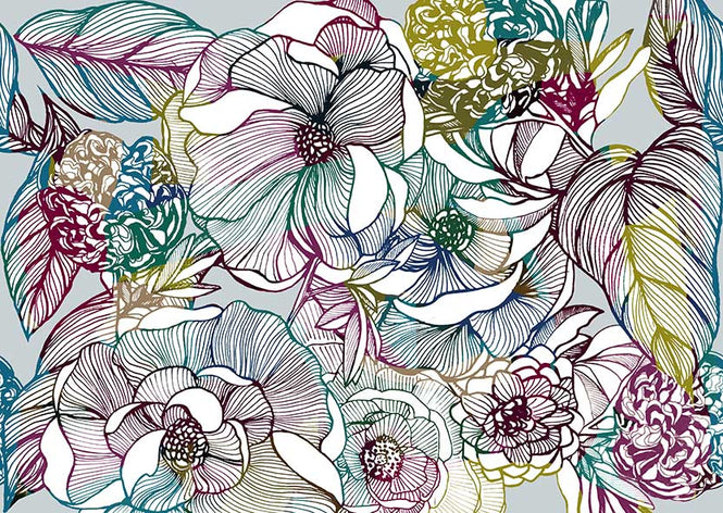 Wall&deco / Contemporary Wallpaper 2016 Talva Design SINFONIA WDSI1601