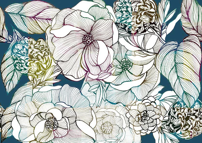 Wall&deco / Contemporary Wallpaper 2016 Talva Design SINFONIA WDSI1602