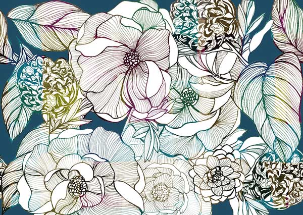 Wall&deco / Contemporary Wallpaper 2016 Talva Design SINFONIA WDSI1602