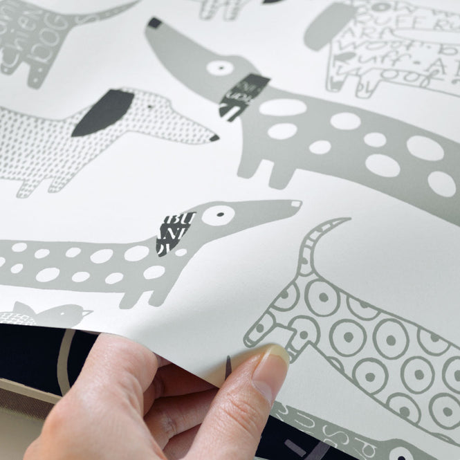 Loboloup / Weiner Dogs Flint & Black LL-5889-01【2ロールセット】