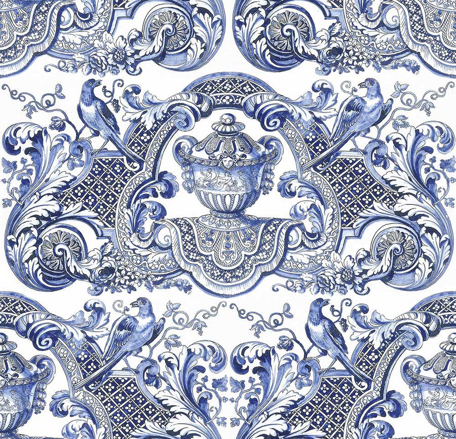 【切売m単位】Royal Delft by Nicolette Mayer ロイヤル・デルフト / Royal Delft William & Mary