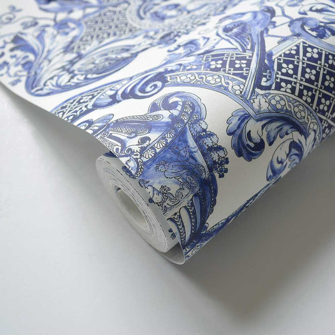 【1mサンプル】Royal Delft by Nicolette Mayer ロイヤル・デルフト / Royal Delft William & Mary