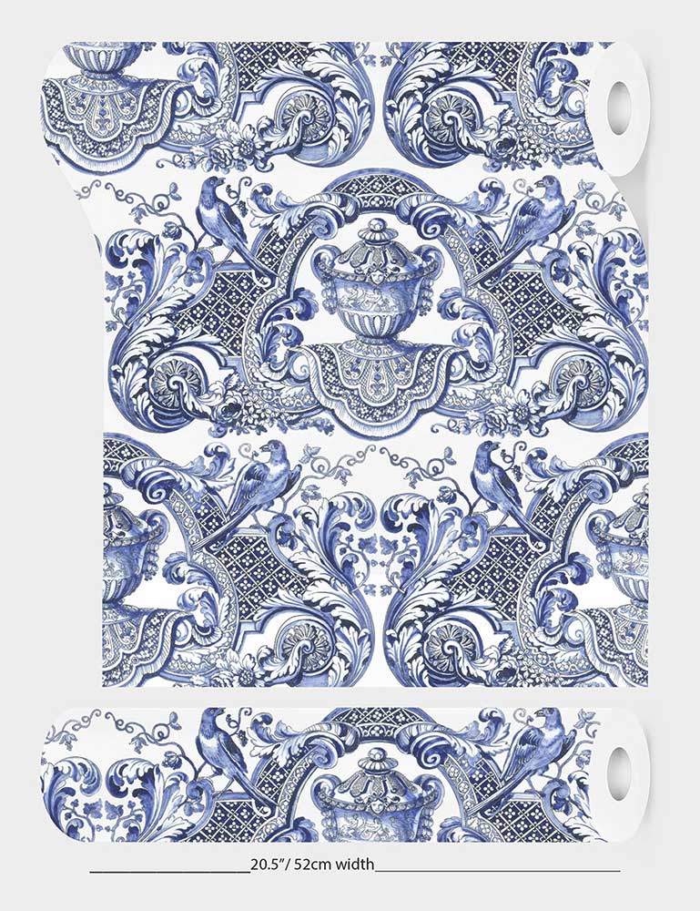 【A4サンプル】Royal Delft by Nicolette Mayer ロイヤル・デルフト / Royal Delft William & Mary