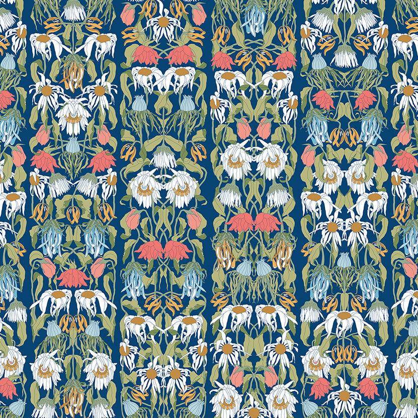 Archives Wallpaper by Studio Job / Withered Flowers/Color (JOB-07)