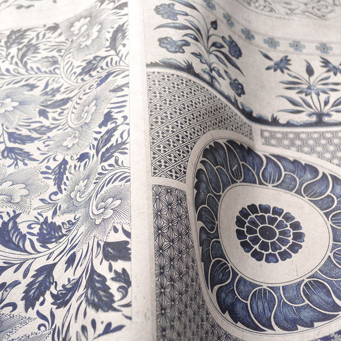 MINDTHEGAP /  CHINESE PATTERN Blue WP20051