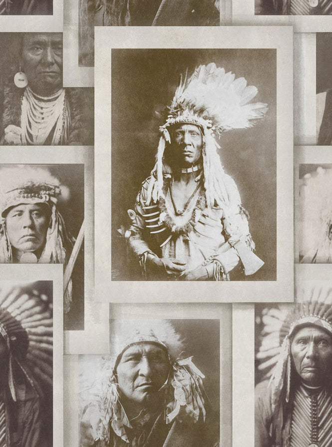 MINDTHEGAP /  INDIAN CHIEFS Sepia WP20071