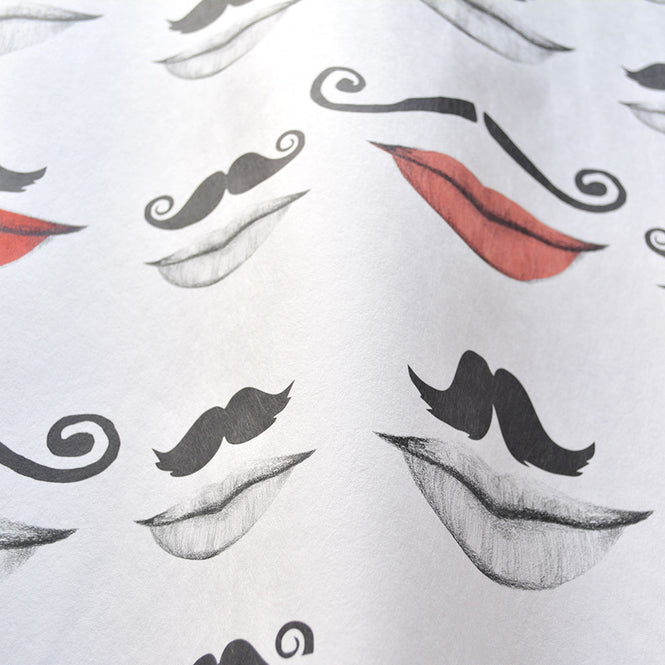 MINDTHEGAP /  MOUSTACHE AND LIPS WP20084