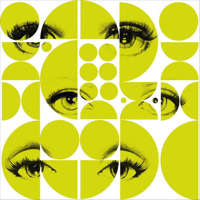 MINDTHEGAP /  EYES AND CIRCLES Green WP20085