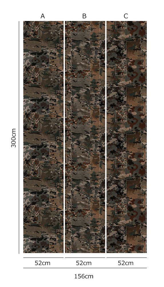MINDTHEGAP /  CAMO Brown WP20202