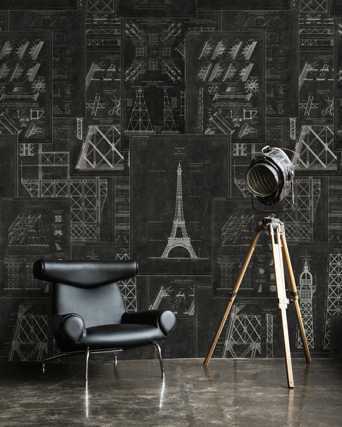 MINDTHEGAP /  GRAND EIFFEL Anthracite WP20218
