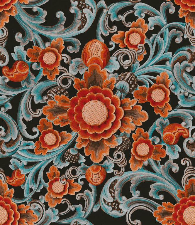 MINDTHEGAP /  FLORAL PAINTING Dark WP20252