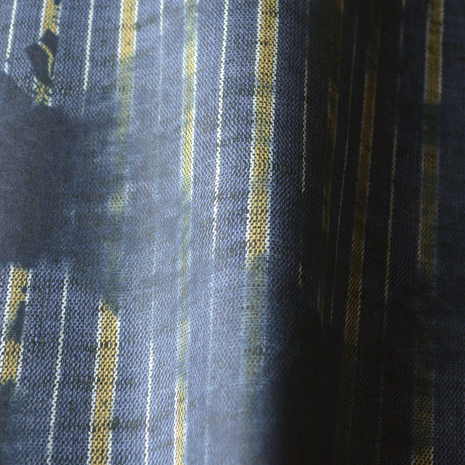 MINDTHEGAP / WASHED SHIBORI Indigo WP20396