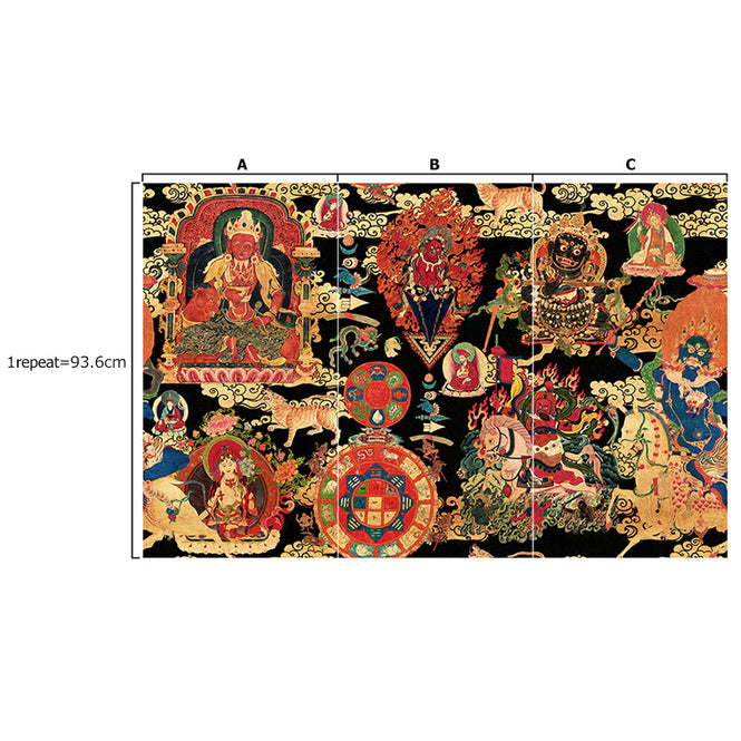 【限定数】MINDTHEGAP / THE HOME OF AN ECCENTRIC MAN /TIBETAN TAPESTRY Metallic Edition WP20450
