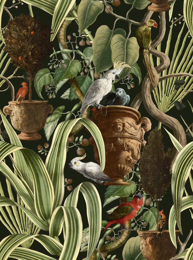 MINDTHEGAP / The Wallpaper Compendium / EXOTIC MENAGERIE Dark WP20463