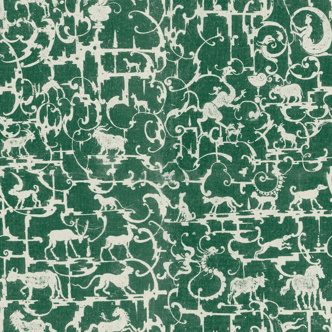 MINDTHEGAP / The Wallpaper Compendium / ROYAL HUNTING Racing Green WP20468