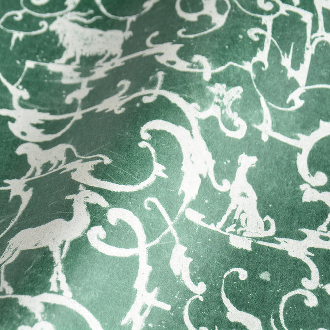 MINDTHEGAP / The Wallpaper Compendium / ROYAL HUNTING Racing Green WP20468
