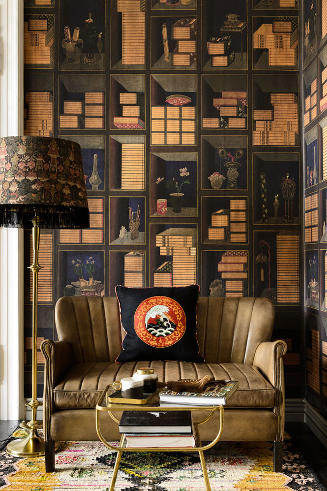 MINDTHEGAP / The Wallpaper Compendium / KOREAN LIBRARY Chromo WP20469