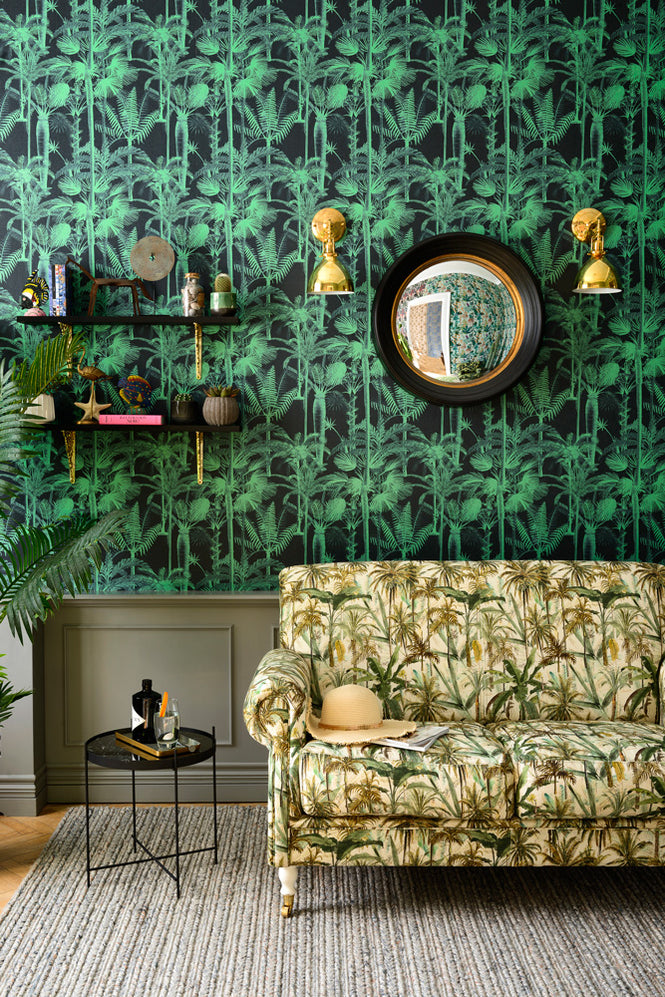 MINDTHEGAP / The Wallpaper Compendium / PALMERA CUBANA Dark WP20496