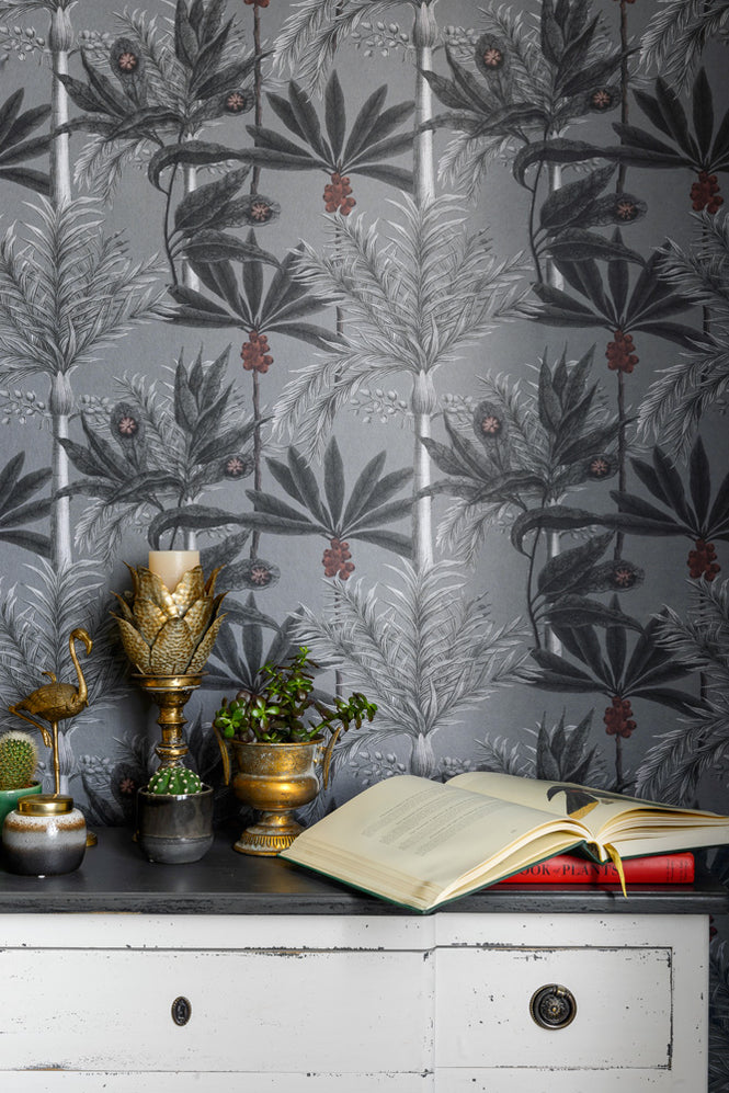 MINDTHEGAP / The Wallpaper Compendium / MADAGASCAR Grey WP20519