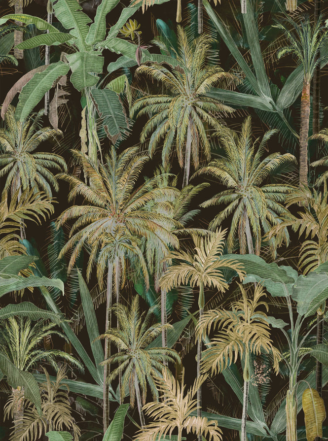 MINDTHEGAP / The Wallpaper Compendium / THE JUNGLE Anthracite WP20523