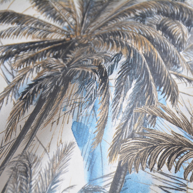 MINDTHEGAP / The Wallpaper Compendium / THE JUNGLE Smoke Blue WP20524