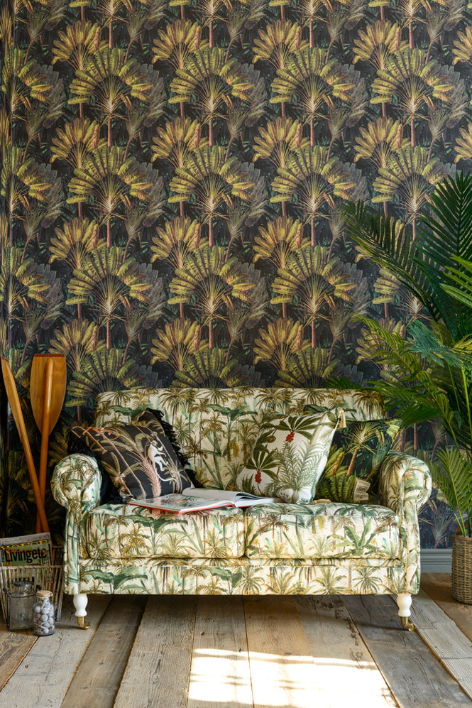 MINDTHEGAP / The Wallpaper Compendium / TRAVELLER'S PALM Sunset WP20526