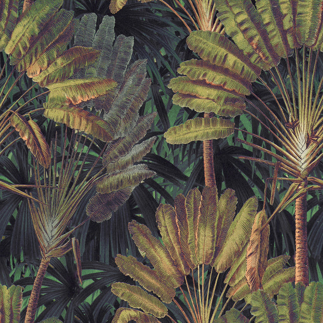 MINDTHEGAP / The Wallpaper Compendium / TRAVELLER'S PALM Sunset WP20526