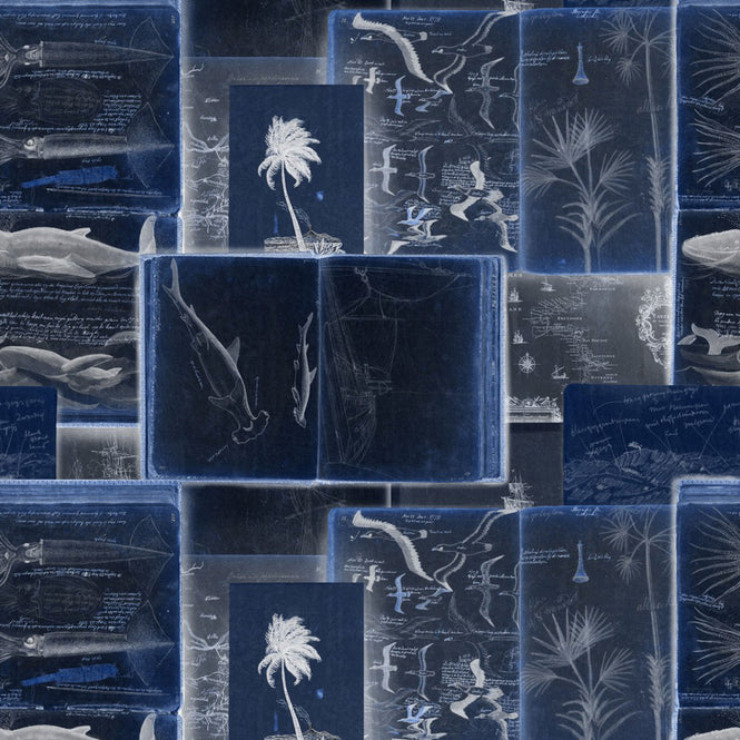 MINDTHEGAP / Sundance Villa / SEAMAN'S JOURNAL indigo WP20561