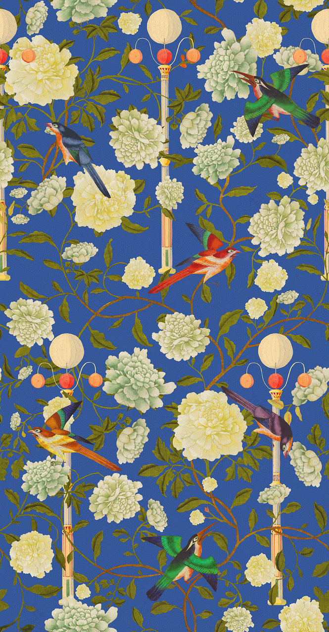 MINDTHEGAP / CHINESE GARDEN / THE GARDEN OF IMMORTALITY Lapis Blue WP20589