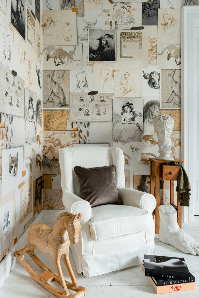 MINDTHEGAP / The Artist's House / THE MOOD BOARD WP20602