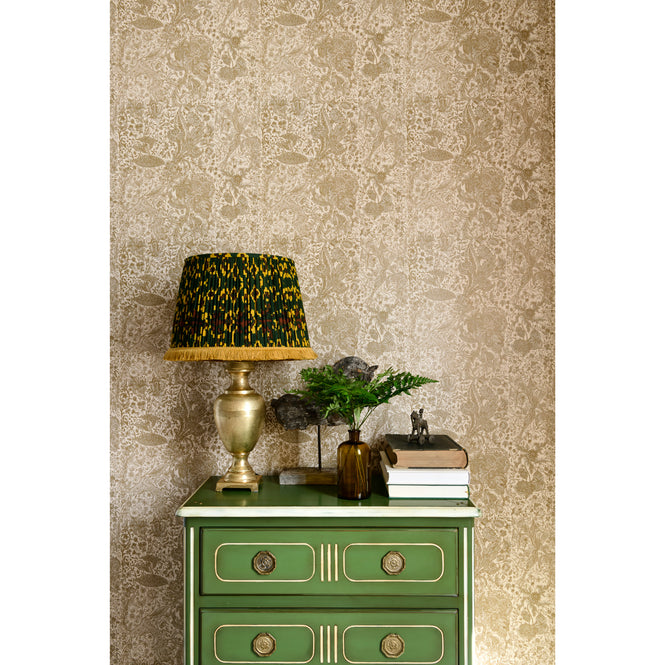 MINDTHEGAP / TRANSYLVANIAN ROOTS / SARKOZI EMBROIDERY Taupe WP30028