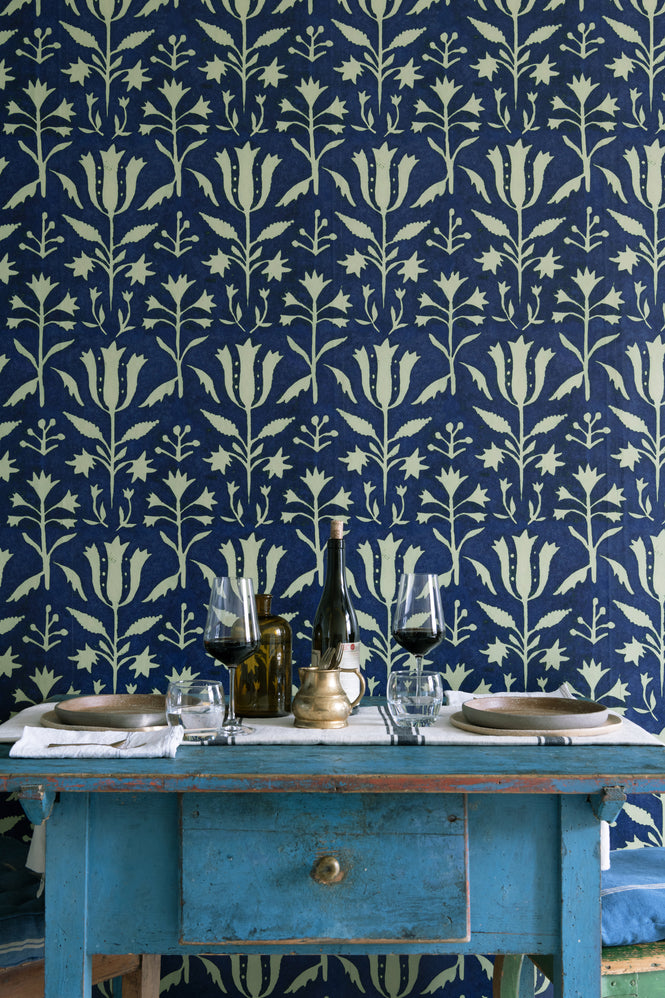 MINDTHEGAP / TRANSYLVANIAN ROOTS / TULIPAN Indigo WP30034