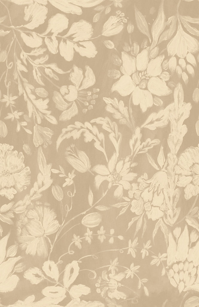 MINDTHEGAP / TRANSYLVANIAN ROOTS / FLOWERY ORNAMENT Taupe WP30036