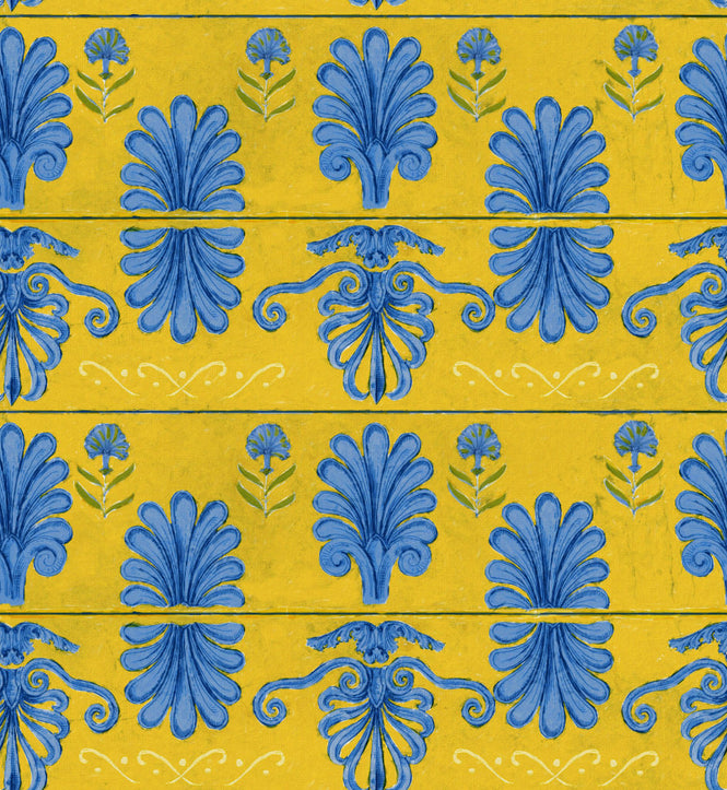 MINDTHEGAP / Sundance Villa / MYKONOS VILLA MOTIF Lemon WP30044