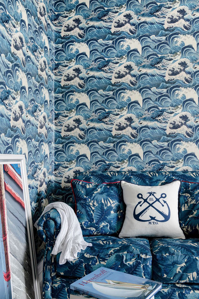 MINDTHEGAP / Sundance Villa / SEA WAVES Light Blue WP30060
