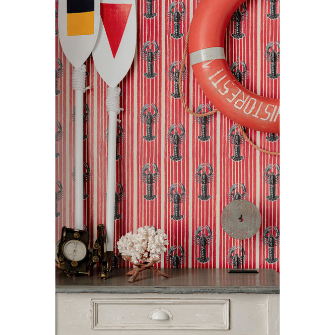 MINDTHEGAP / Sundance Villa / MEDITERRANEAN LOBSTERS Red WP30064