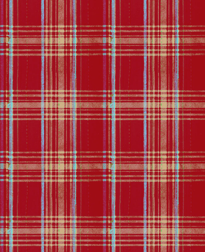 MINDTHEGAP / Sundance Villa / SEAPORT PLAID Red WP30066